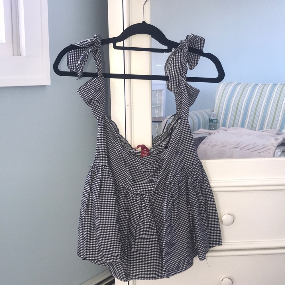 Saks off the shoulder flowy top